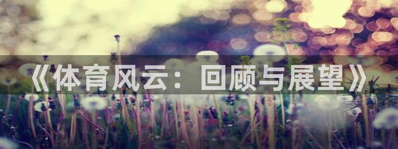 《体育风云：回顾与展望》