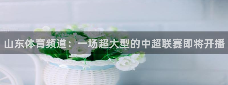 山东体育频道：一场超大型的中超联赛即将开播
