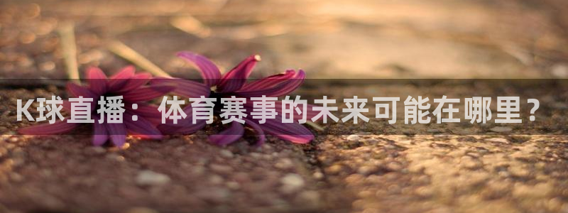 K球直播：体育赛事的未来可能在哪里？